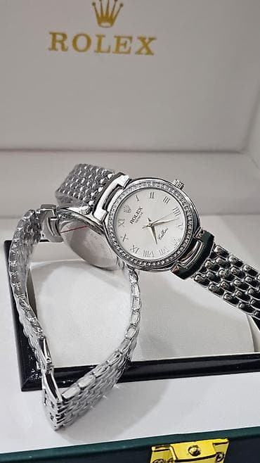 Yeni, Qol saatı, Rolex, rəng - Gümüşü — 1