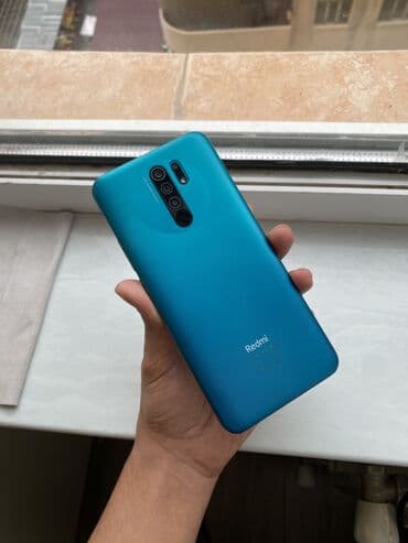 irshad telecom iphone 8: Redmi 9, 64 GB, rəng - Mavi, Barmaq izi — 1