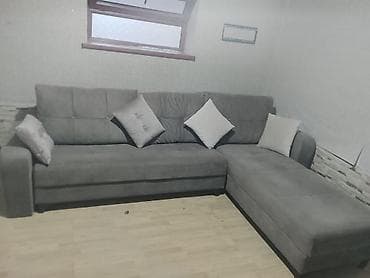 istifadə olunmuş ofis mebelləri: Künc divan, Parça — 1