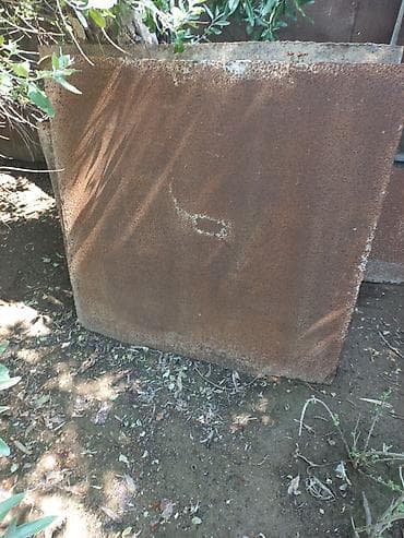 dekor guller: 4 list qalın dəmir 250 man - Material: Təbii qranit - Forma — 1