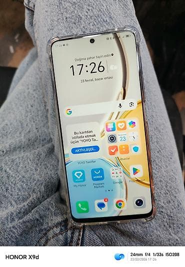 ucuz xiaomi redmi note 8: Honor 9X, 128 GB, rəng - Mavi — 2