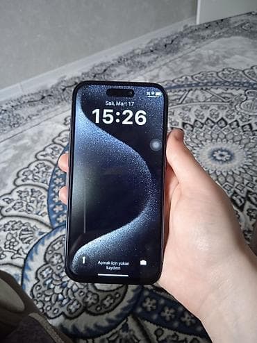 iphone satis: IPhone 15 Pro, 512 GB, Blue Titanium, Face ID — 1