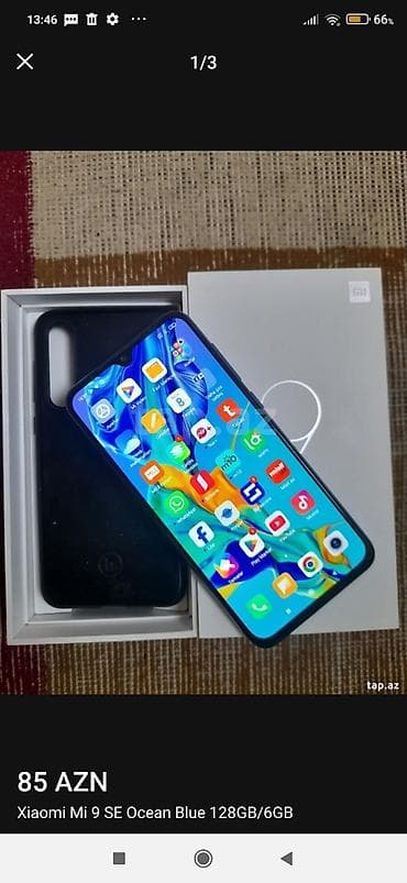 Xiaomi Mi 9 SE, 128 GB, 
 Barmaq izi