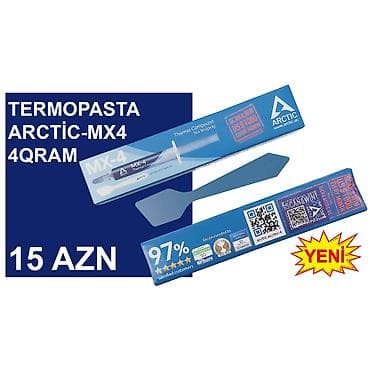 Elektronika: Termopasta "Arctic MX-4 4qram" ⭐Termopasta Arctic MX-4 4qram – 15 AZN — 1