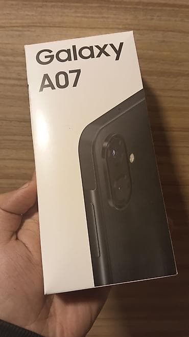 samsung a7 2016 ekran: Samsung Galaxy A07, 64 GB, rəng - Qara — 3