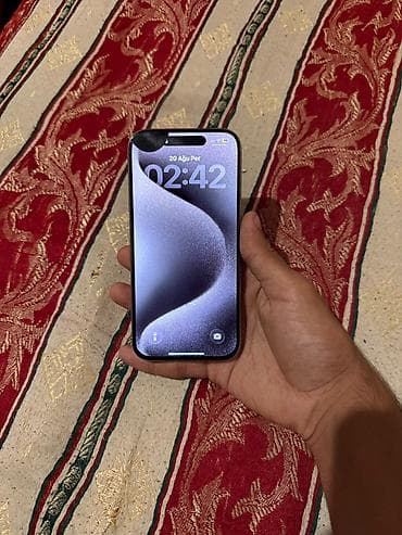 iphone 12: IPhone 15 Pro, 256 GB, Natural Titanium, Face ID — 2