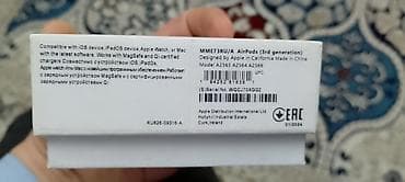 чехол airpods 2: Новый Беспроводные (Bluetooth) Наушники, Apple, цвет - Белый — 4