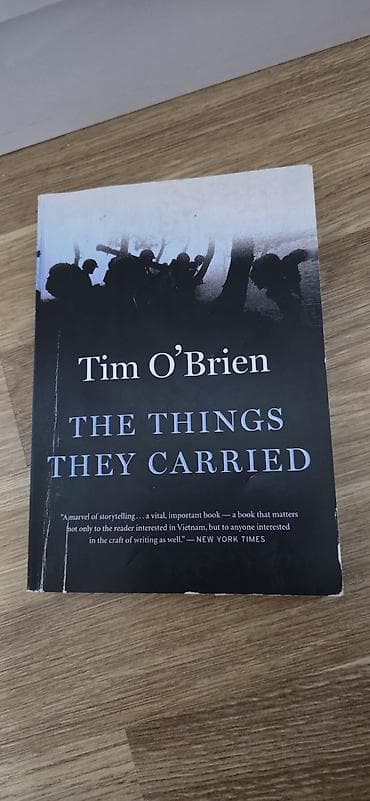 dəmir pullar: Məhsul: Kitab – “The Things They Carried” Müəllif: Tim O’Brien Dil — 1