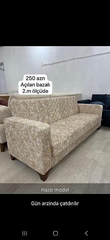 ofis ucun divan: Divan, Açılan, Bazalı, Parça — 1