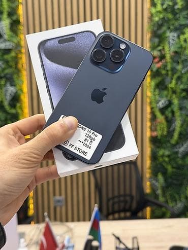 ayfonu: IPhone 15 Pro, 128 GB, Blue Titanium — 1