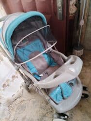 Araba-beşiklər: Klassik gəzinti arabası, İşlənmiş, Cins: Oğlan, Yaş: 12-18 ay, Ünvandan götürmə — 2