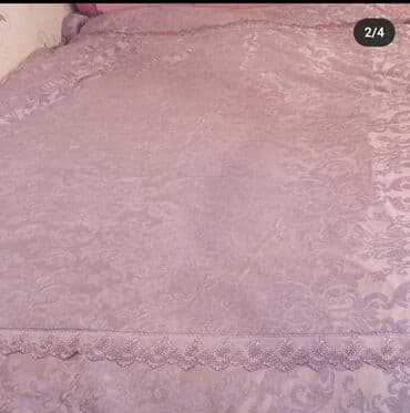 taxt ustu: Yataq üçün Yeni rəng - Çəhrayı Yataq örtüyü, Ünvandan götürmə, Pulsuz çatdırılma, Ödənişli çatdırılma — 2
