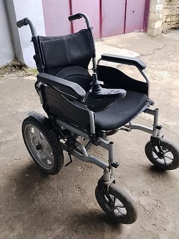 Yerimək üçün arabalar, çəliklər, əsalar, rollatorlar: Elektrik təkərli araba - Joystick idarəetməsi: sol qoltuqaltında — 6