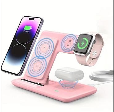 4 antenli modem: Simsiz şarj cihazı — 3