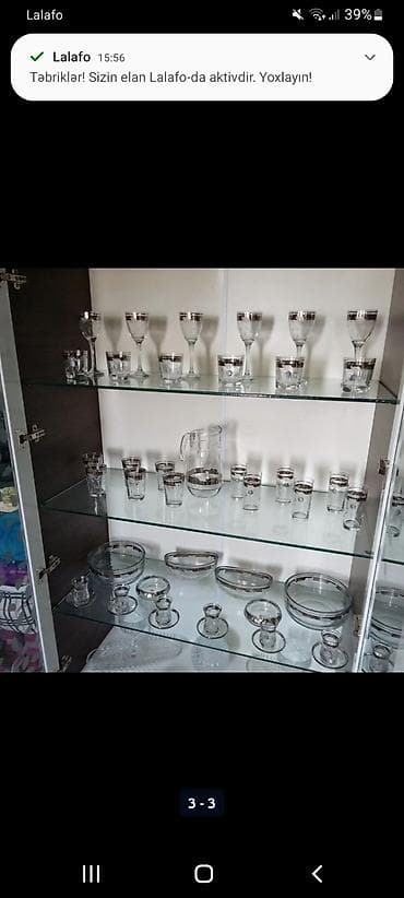 Türkiyyə istehsalı PAŞABAHÇE qaşlıdı dəst qabı özümündü az