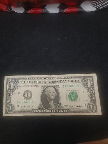ABŞ dolları banknotları – kolleksiya üçün - 1 ABŞ dolları banknotu -