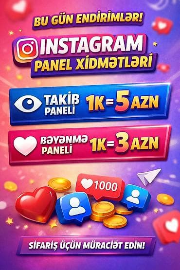 ekskavator isi elanlari: N1 Panel Xidməti – Instagram üçün panel xidmətləri - Takib paneli: - — 4