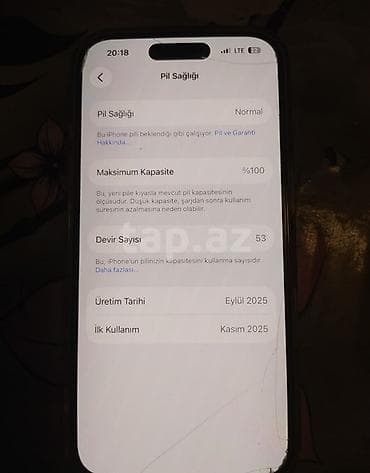 iphone qutu: IPhone 16, Ağ, Face ID — 3