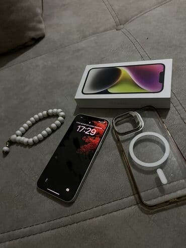 iphone x qutu: IPhone 14, Gümüşü, Simsiz şarj — 2