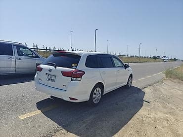 byd disk teker: Toyota Corolla Fielder Hybrid, ağ rəng, universal (wagon) kuzov — 7