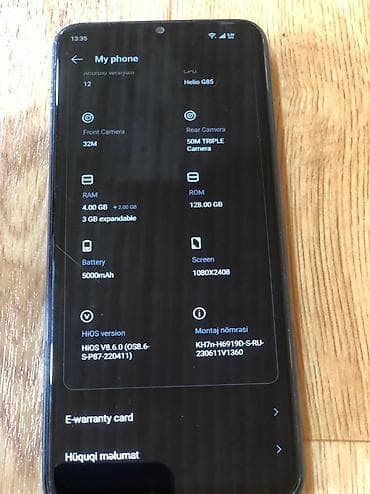 honor 50 lite ekran: Tecno Spark, 128 GB, rəng - Qara, İki sim kartlı — 3