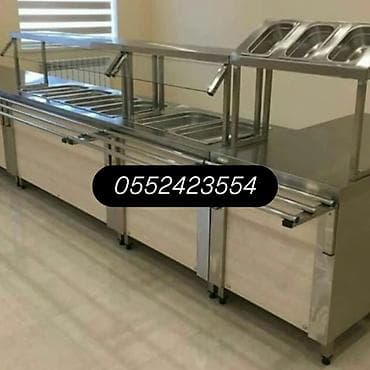 Restoran, kafe avadanlığı: Kommersiya mətbəxi üçün paslanmayan poladdan avadanlıq paketi - Layn — 2
