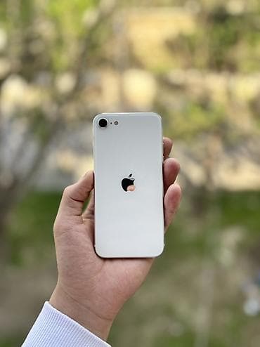 IPhone SE 2020, 64 GB, Ağ, Simsiz şarj