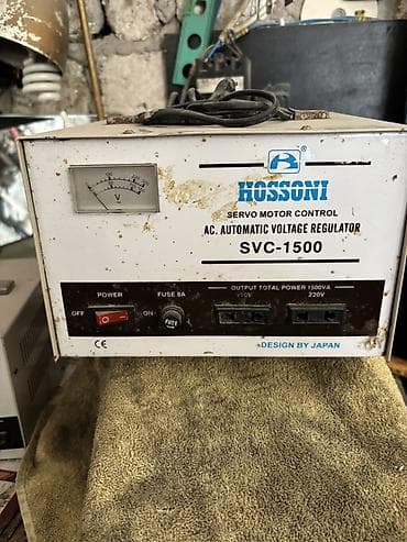 delta stabilizator: İşlənmiş, Ev üçün, 1 faza, Gərginliy stabilizatoru, 220/110 V — 2