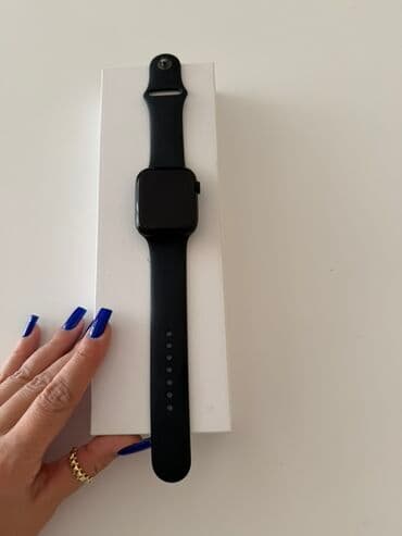 elektoron saat: Smart saat, Apple, Sensor ekran, rəng - Qara — 1