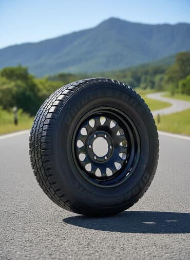 disk ve teker: Yeni Şin Bridgestone 245 / 70 / R 16 — 1