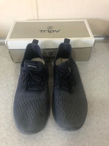 qadın krosovkaları yay üçün: Ölçü: 44, rəng - Göy, İşlənmiş — 3