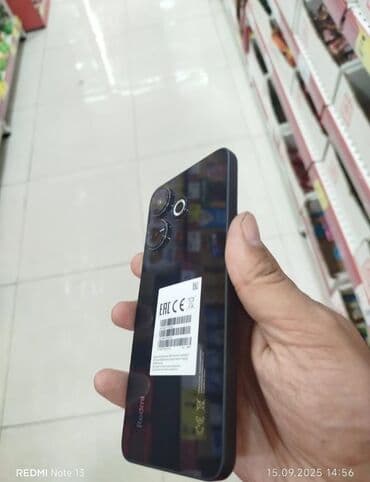iphone xr baku: Redmi Note 13, 256 GB, rəng - Qara, Barmaq izi — 4