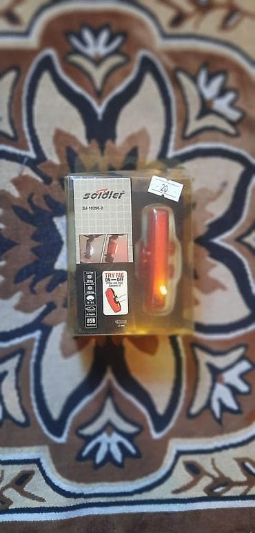 volta vs2: Velosiped üçün arxa LED işıq – Soldier SJ-10290-2 - Quraşdırma: arxa — 1