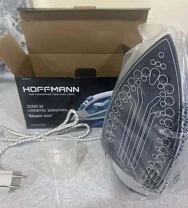 nar ceken masin: Hoffmann buxarlı ütü - Güc: 2000 W - Altlıq: keramik (ceramic — 3