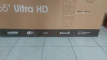 Смарт ТВ приставки: Телевизор Hoffmann 55" UHD (3840x2160) — 1