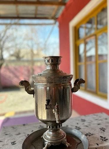 İşlənmiş Od Samovar, 7 l, Rayonlara çatdırılma lalafo.az -da İşlənmiş Od Samovar, 7 l, Rayonlara çatdırılma