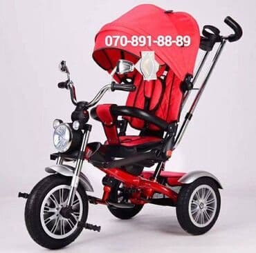 velosiped ucun isiqlar: Uşaq üçün 3təkərli Velosipet Fənərlər yanır Musiqili işıqlar 1 yaşdan — 4