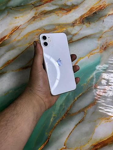iphone 80: IPhone 11, 64 GB, Ağ, Zəmanət — 3