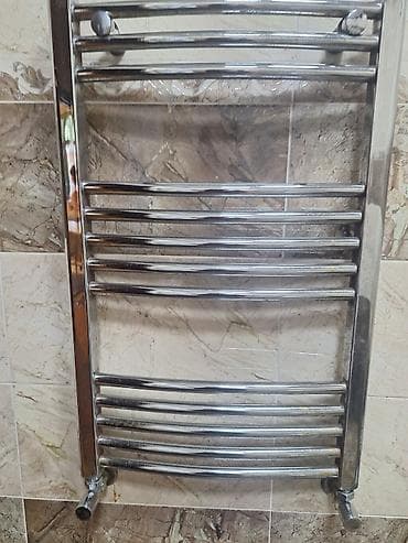 Təmir və tikinti: Paslanmayan poladdan (xrom örtüklü) hamam üçün dəsmal — 2