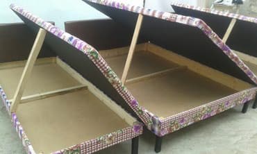 Sifarişlə rəflər: Carpayi bazali TEZE MOHKEM bir neferlik bazali 80m bazasiz 50m iki — 6