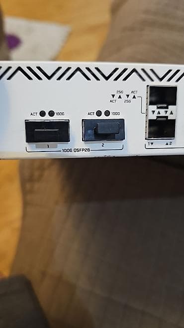 Готовый бизнес: Mikrotik CCR2216-1G-12XS-2XQ. 14 gün işləyib vəssalam — 2