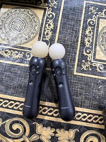Elektronika: Sony PlayStation 3 Slim oyun konsolu – tam Move dəsti ilə 76-OYUN — 4