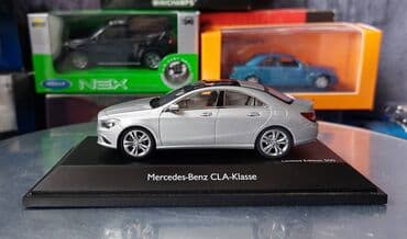 metbex tavan modelleri: Коллекционная модель Mercedes-Benz CLA-Class C117 silver 2013 Limited — 4