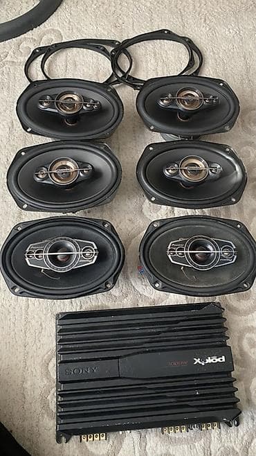 Avtomobil üçün audio dəst Tərkib: - 6 ədəd Pioneer oval akustik