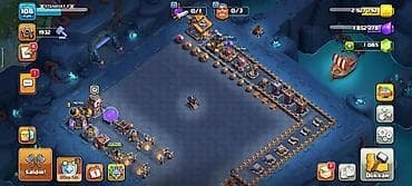 şaxta baba oyuncagi: Clash of Clans hesabı – yüksək inkişaf etmiş kənd və inşaatçı bazası — 2