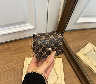 Mini çanta – zəncirli - Kompakt ölçü: açarlıqlar, kart və xırda