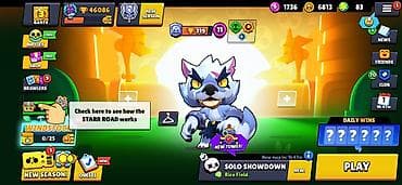 Brawl Stars oyun hesabı - Hesab yaradılıb: 2021 - Təcrübə səviyyəsi — 1
