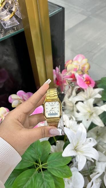 Saat kəmərləri: Qol saatı, Casio, rəng - Qızılı — 4