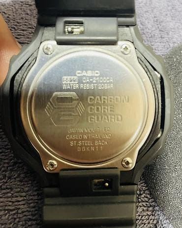 akilli saatlar: Casio G-Shock GA-2100CA model qol saatı. ORGINALDIR — 4