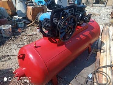 Kompressor 500 Litr.Elektirik mühərriki 7.5 kvt.0,8 m3. 12